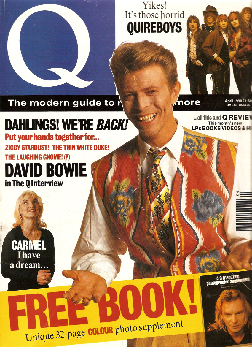 Апрель 1990. Дэвид Боуи журнал. David Bowie Interview. Дэвид Боуи на журнал q. This be Magazine David.