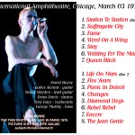 David Bowie 1976-03-03 Chicago ,International Ampitheater – Chicago – SQ 7