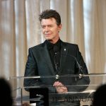 David Bowie accepts the lifetime achievement award at the annual Webby Awards in 2007