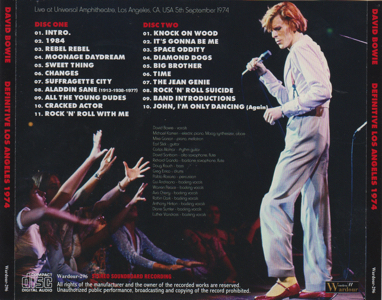  DAVID-BOWIE-Definitive-Los Angeles-1974-Tray 